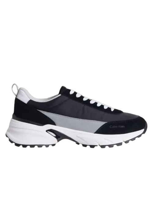 Scarpe da ginnastica Runner in pelle scamosciata e nylon Calvin Klein Jeans | YM0YM0145901H